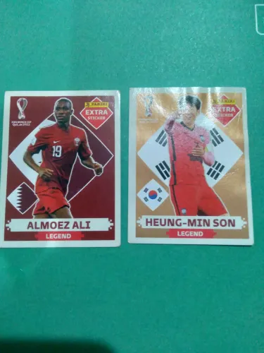 Figurinhas da Copa do Mundo e Pokemon