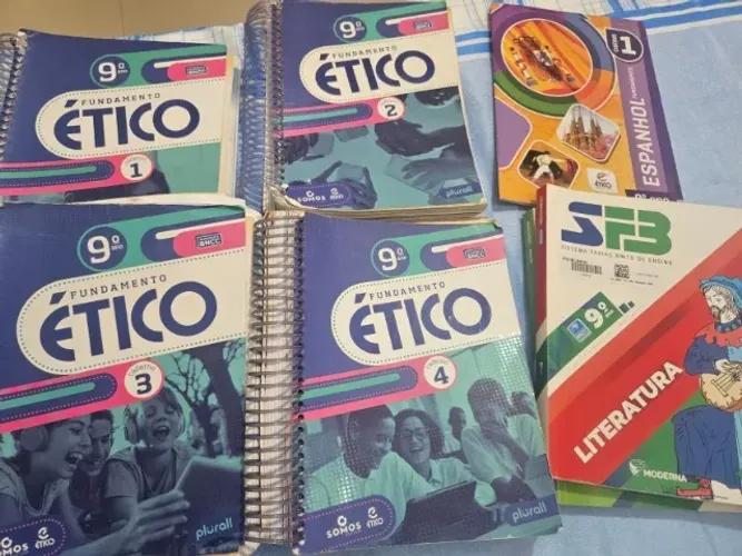 Módulos 9° Ano Fundamental 2 Ético 2021 + Literatura Farias Brito 9º ano 2022