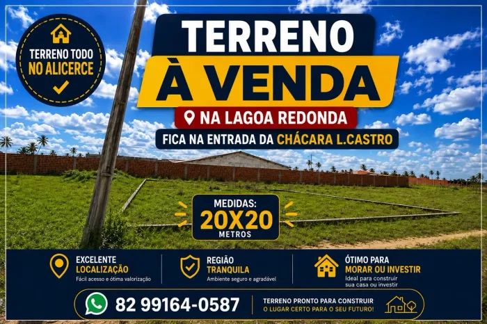VENDE-SE TERRENO 
