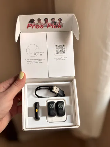 Microfone Lark A1 Hollyland Mini Usb-c Preto