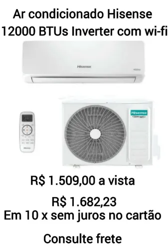Ar condicionado inverter em oferta 