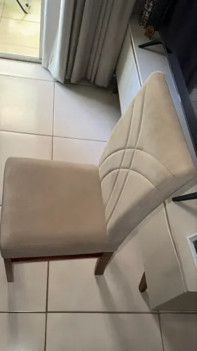 4 CADEIRAS DE MESA COMPRADAS NA ATLANTIDA MÓVEIS