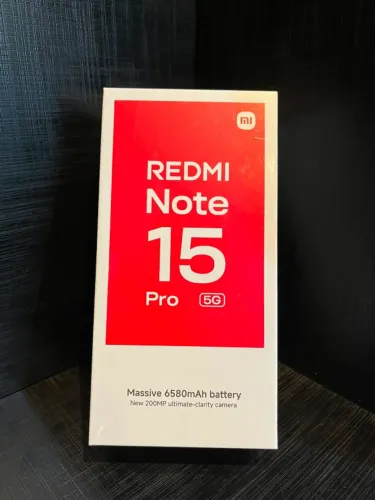 REDMI NOTE 15 PRO 5G 256GB NOVO COM GARANTIA DE 1 ANO