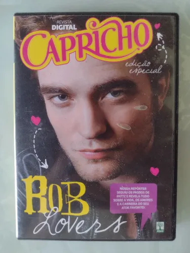 DVD ORIGINAL DOCUMENTARIO CAPRICHO ROBERT PATTINSON