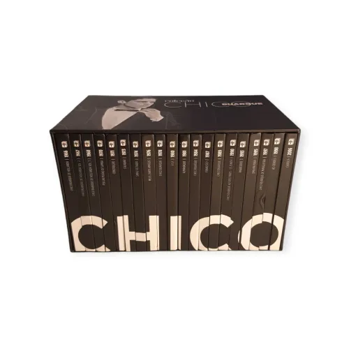 Coleção Box Chico Buarque lançada pela Editora Abril.