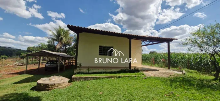 Sítio com 3 dormitórios para alugar, 7320 m² por R$ 3.510,00/mês - Veterinária - Igarapé/M
