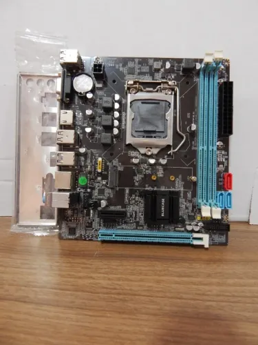 Placa mãe Bluecase BMBB75 REV 2.0 /Suporte NVME / Secure Boot na Bios