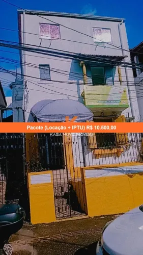 Casa Comercial para Locação em Salvador-BA, Bairro Barris: 12 Quartos, 2 Salas, 3 Banheiro