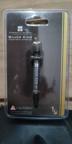 Pasta termica de metal liquido Thermalright Silver King 1G 75w/mk