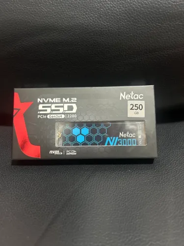 SSD 250GB NVME M2 Netac 3000 LACRADO