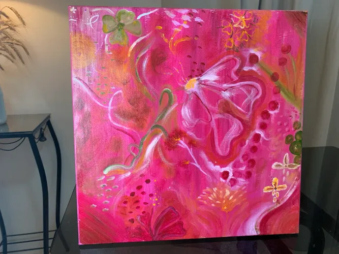 Pintura em tela 40x40