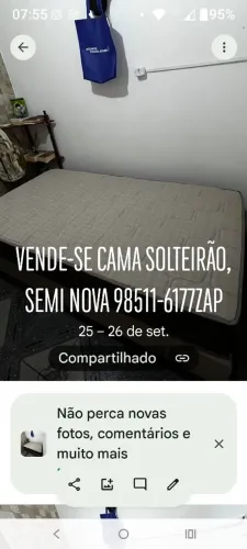 Cama SOLTEIRÃO