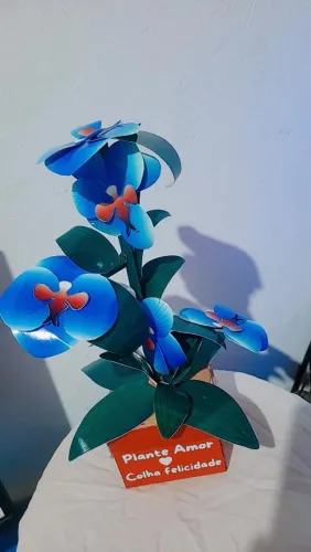 ORQUÍDEA DE PAPEL/PRESENTE 