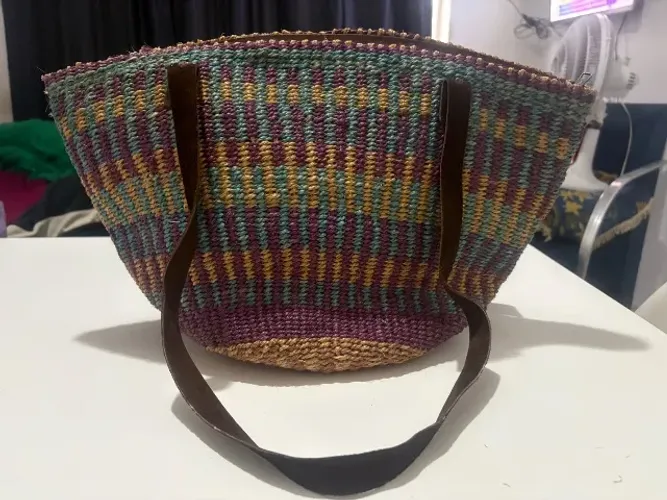 Bolsa Africana Artesanal Importada Boho Chic Exclusiva