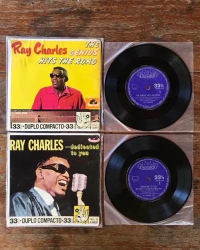 2 Compactos 7pol. Ray Charles