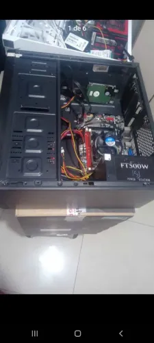 Pc gamer de entrada core I5 8gb ram 320gb HD fote 500w fts