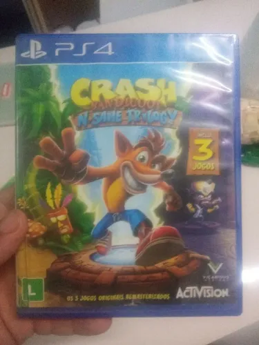 Jogo de ps4 crash trilogy