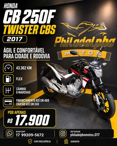 Honda CB 250F Twister 250 cc