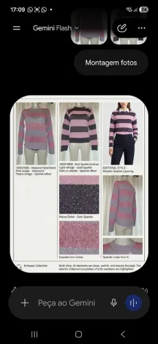 Blusa básica  feminina tam m com brilho 