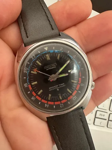 Seiko Navigator timer GMT 1970 oportunidade