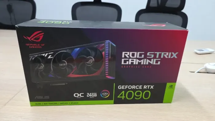 RTX 4090 ASUS ROG STRIX OC 24GB | NOTA FISCAL | GARANTIA ATÉ 02/2027