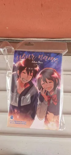 MANGÁ DE "YOUR NAME" EDIÇÃO UNICA BEM CONSERVADO