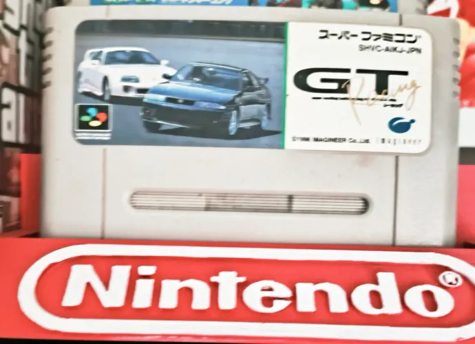GT racing jogo raro Super Famicon Nintendo