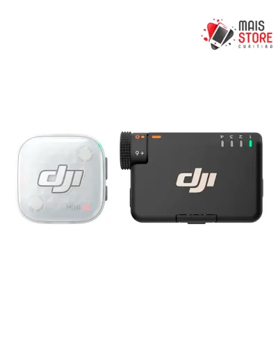 Microfone DJI Mic Mini 2S (1 TX + 1 RX) Novo Lacrado