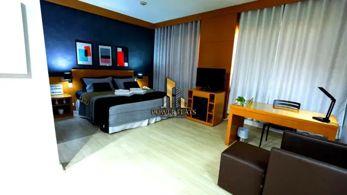 Flat para locação mobiliado com 1 dormitório e vaga 28m² | Tryp Tatuapé | Tatuapé