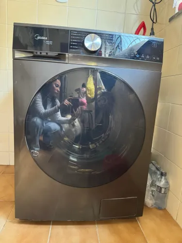 Lava E Seca Midea Master Clean Smart 11kg Titanium Cinza