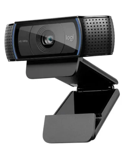 Câmera Webcam Logitech C920e Full Hd 30fps Cor Preto