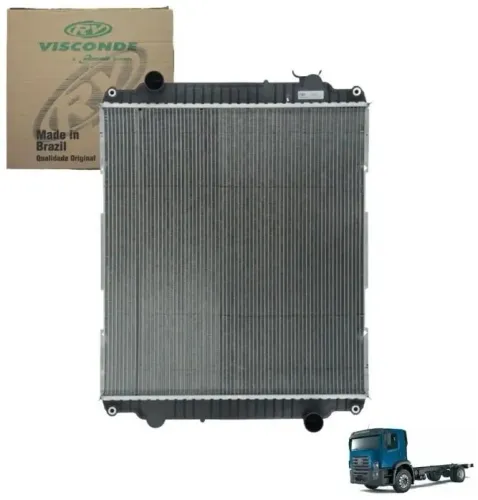 Radiador RV VW Constellation 17250 - 24250 sem lateral peça nova.