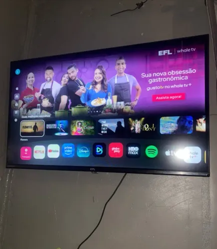 smart tv semi nova