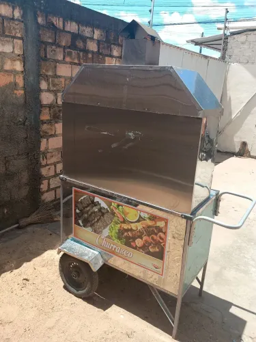 Vende-se Carrinho de espetinho, churrasco