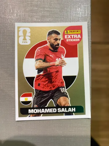 Figurinha Mohamed salah gold