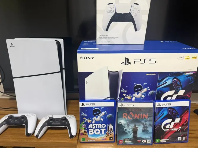 Playstation 5 slim disk 2 controles