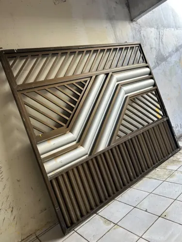 Portão de alumínio 