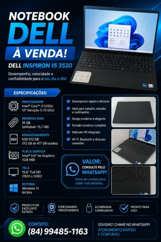 Notebook venda