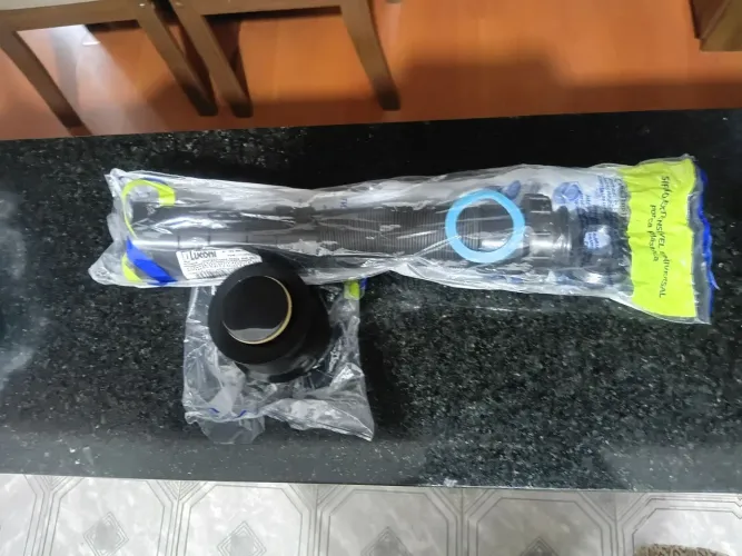 Sifão extensivo com válvula click