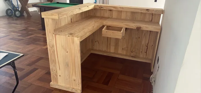 Balcão Comercial em L MDF