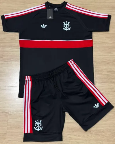 Conjunto flamengo feminino e masculino