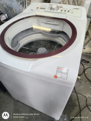 Máquina de lavar roupa Brastemp 15 kilos BWK15 lindíssima super conservada