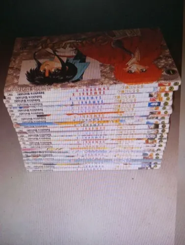 Mangás SAMURAI X Volumes 1 ao 21 (exceto o 7)