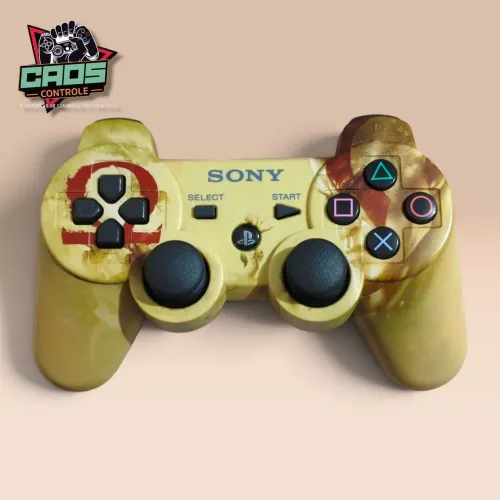 Controle ps3 raro God of war 
