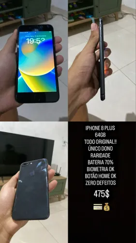 iPhone 8 Plus 64gb todo original