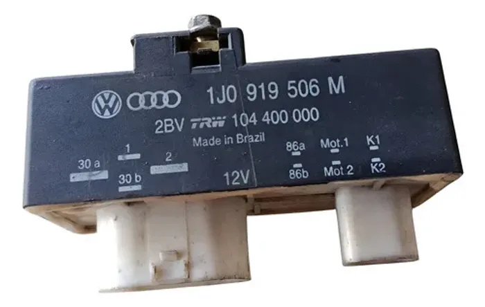 Módulo Relé Ventoinha Vw Golf Audi A3 1999 2007 1j0919506m
