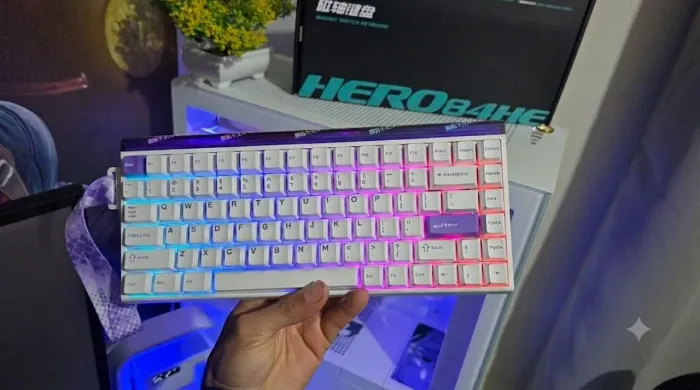 Teclado Magnético AULA Hero84 0.01mm NOVO