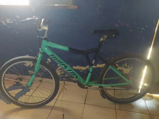 Bicicleta Houston aro 24 verde 