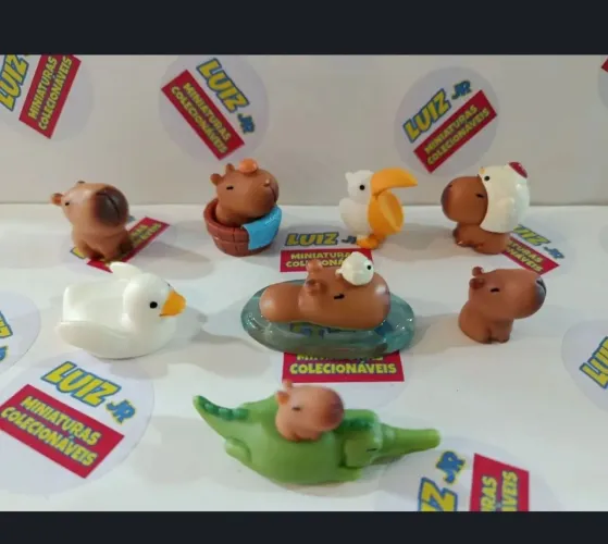 Colecionáveis 4 lotes - patrulha canina - Poney - capivara- hello Kitty