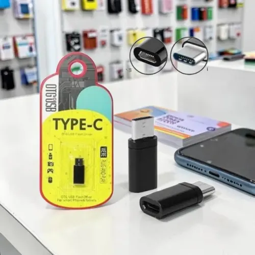 Adaptador USB V8 para USB-C Fácil de Usar